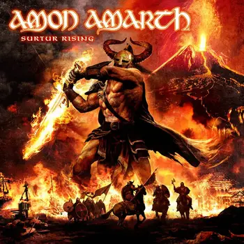 Copertina dell'album Surtur Rising degli Amon Amarth