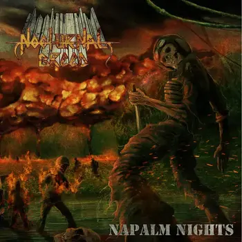 Copertina dell'album Napalm Nights dei Nocturnal Breed