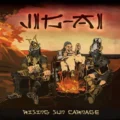 Copertina dell'album Rising Sun Carnage degli Jig-Ai