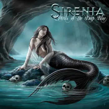 Copertina dell'album Perils of the Deep Blue dei Sirenia