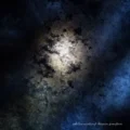 Copertina dell'album Uudelleensyntynyt ikuiseen pimeyteen dei Lebensnacht