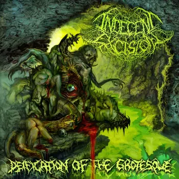 Copertina dell'album Deification of the Grotesque degli Indecent Excision