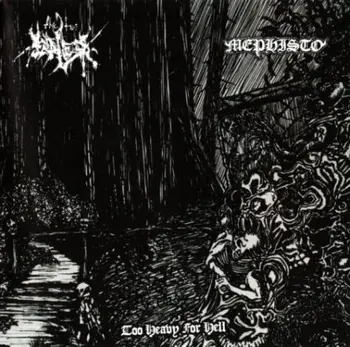 Copertina dello split tra The True Endless e Mephisto