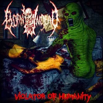 Copertina dell'EP Violator of Humanity dei Born Undead