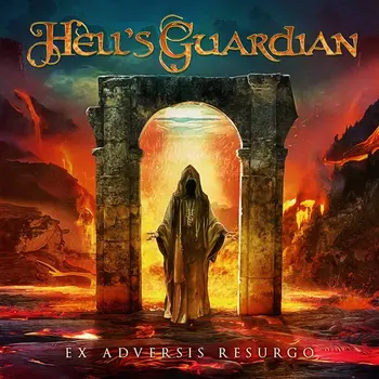 Copertina dell'EP Ex Adversis Resurgo degli Hell's Guardian