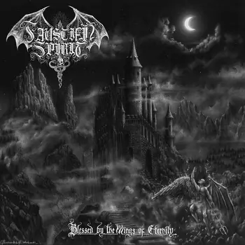Copertina dell'album Blessed by the Wings of Eternity dei cileni Faustian Spirit